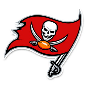 Tampa Bay Buccaneers NFL Logo Sticker