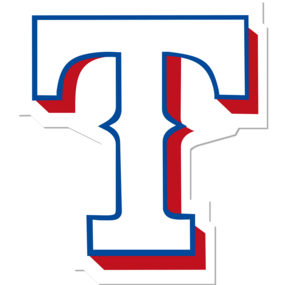 Texas Rangers MLB Logo Sticker