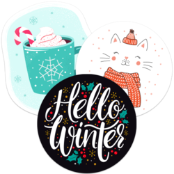 Winter Stickers